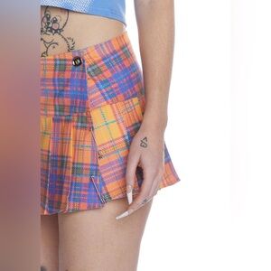 ANARCHIST KILT MINI SKIRT

ELSIE & FRED Plaid Multicolor Small